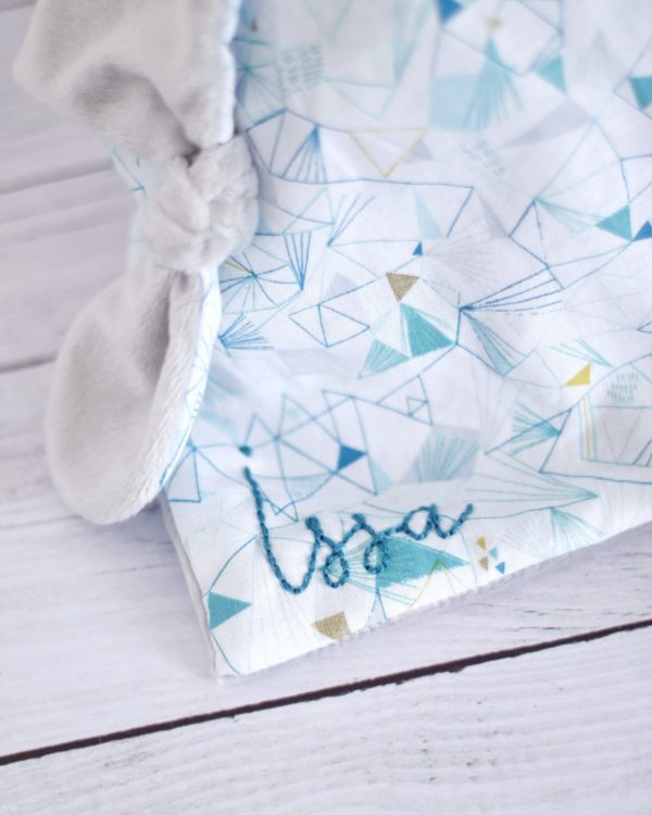 Broderie du pr?�nom | uniquement pour doudou - Quand Lisane r??ve